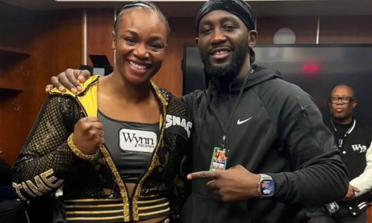 Terence Crawford Immediate Reaction On Claressa Shields Becoming First Women's Undisputed Heavyweight Champion In History