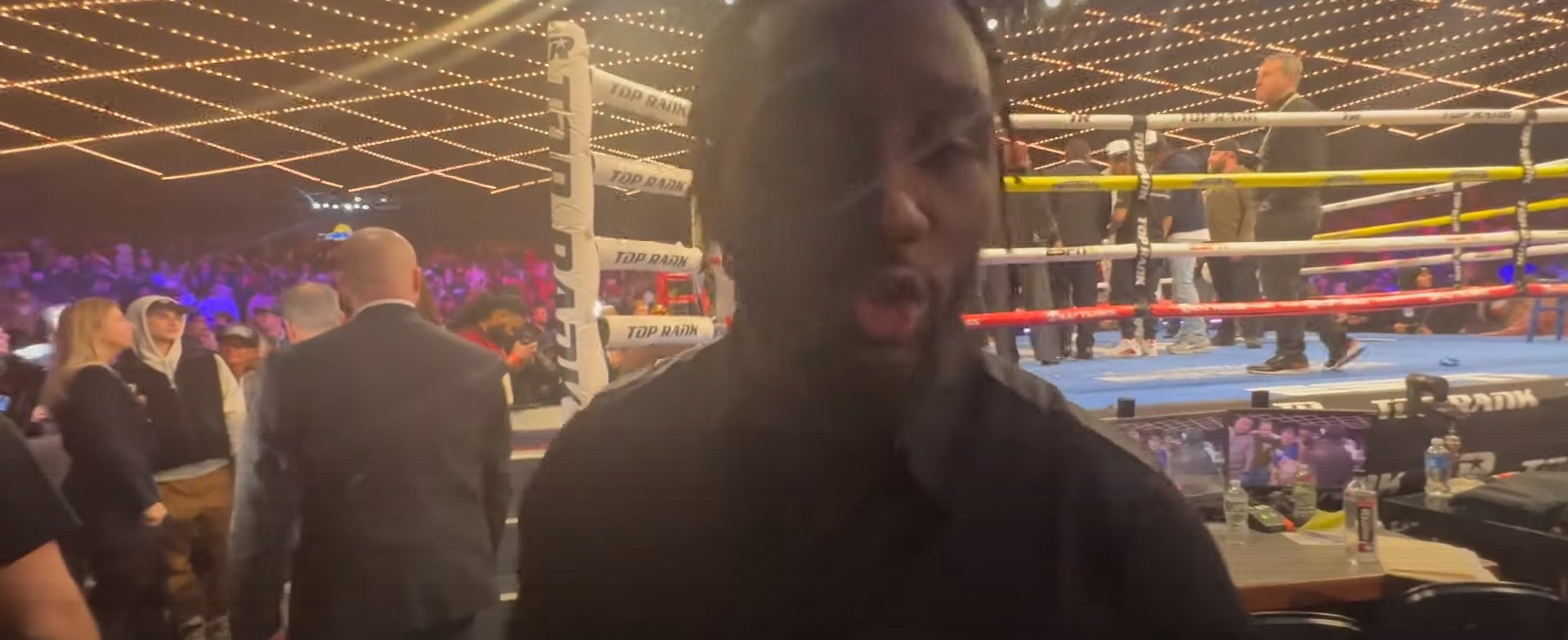 Terence Crawford Reveals What He Told Keyshawn Davis Right Before He Won World Title