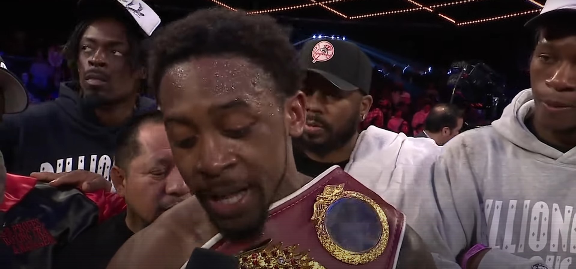 Keyshawn Davis Reacts To Becoming Champion Of The World