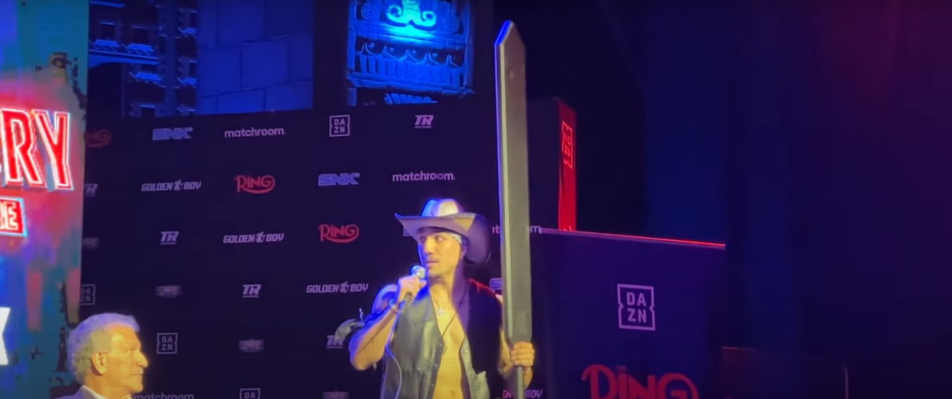 Teofimo Lopez Brings A Sword To Boxing Press Conference