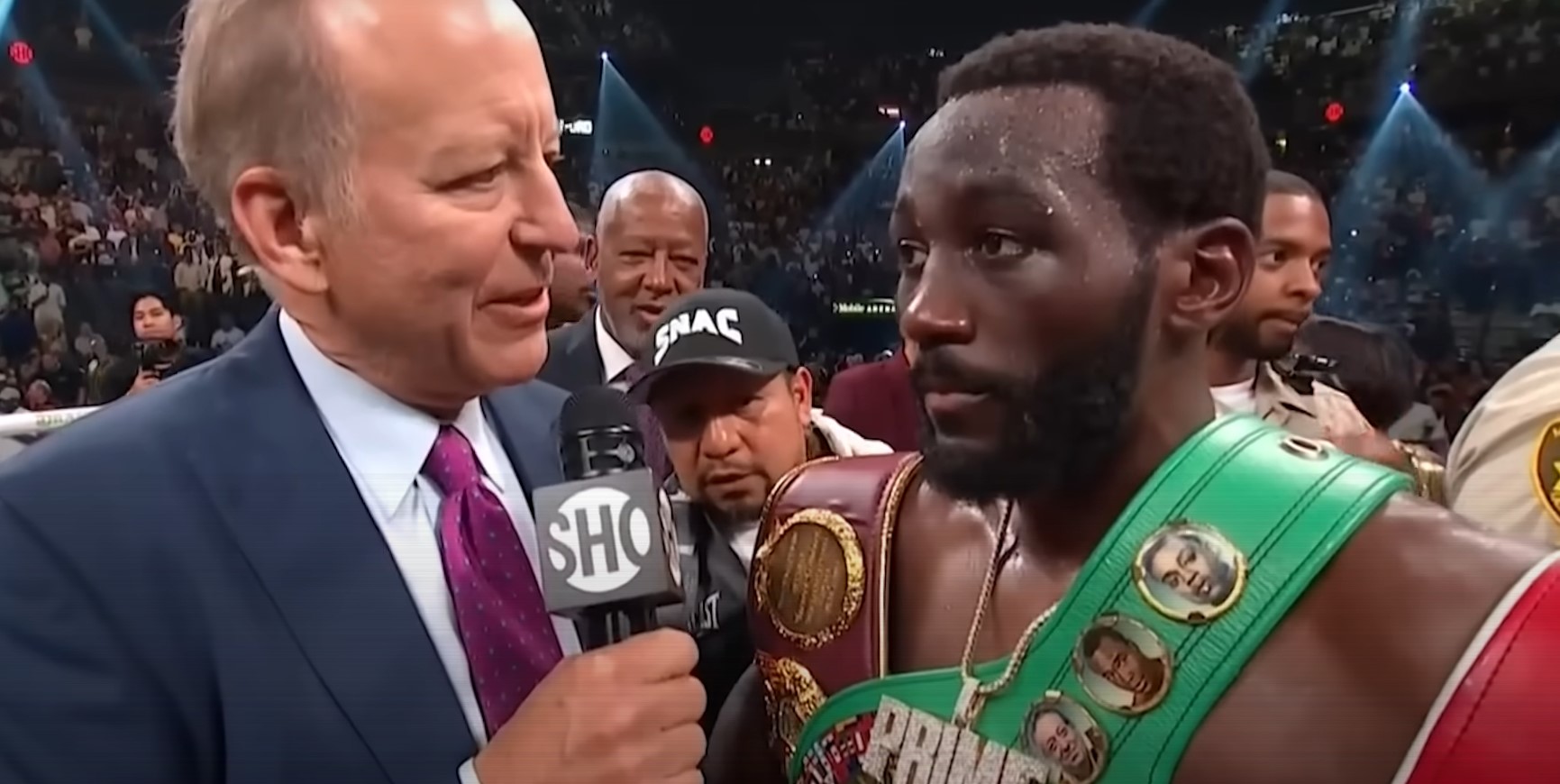 Terence Crawford On Tank