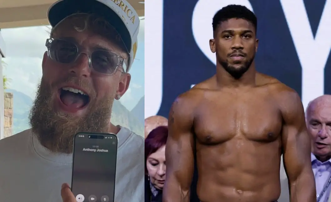 Jake Paul Teasing Anthony Joshua Fight