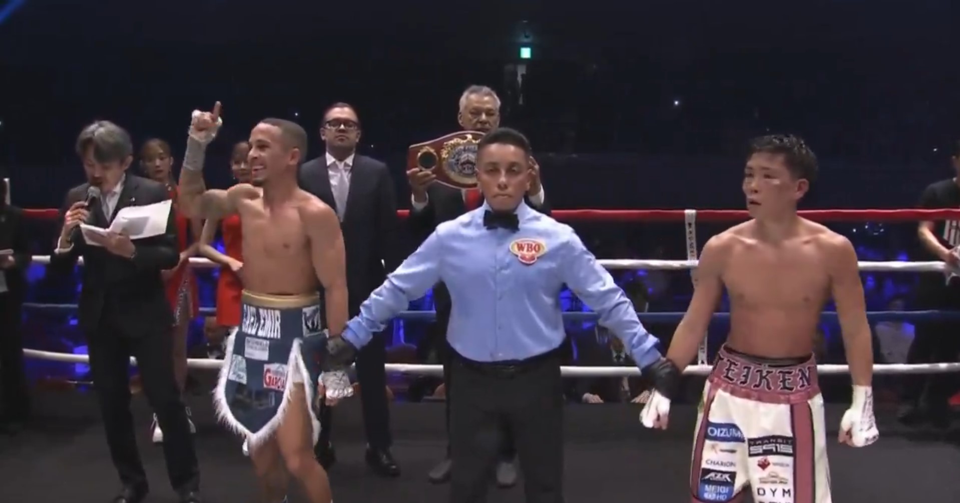 Rene Santiago Wins The Wbo Light-Flyweight World Title