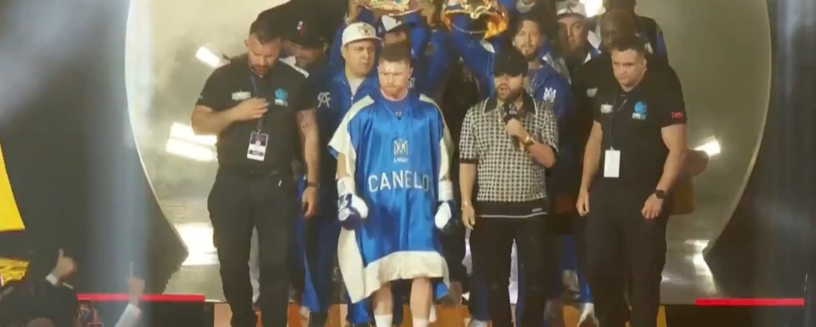 Canelo Triumphant On Cinco De Mayo 2025 Boxing Weekend 3 Canelo vs Scull Ringwalk Entrance