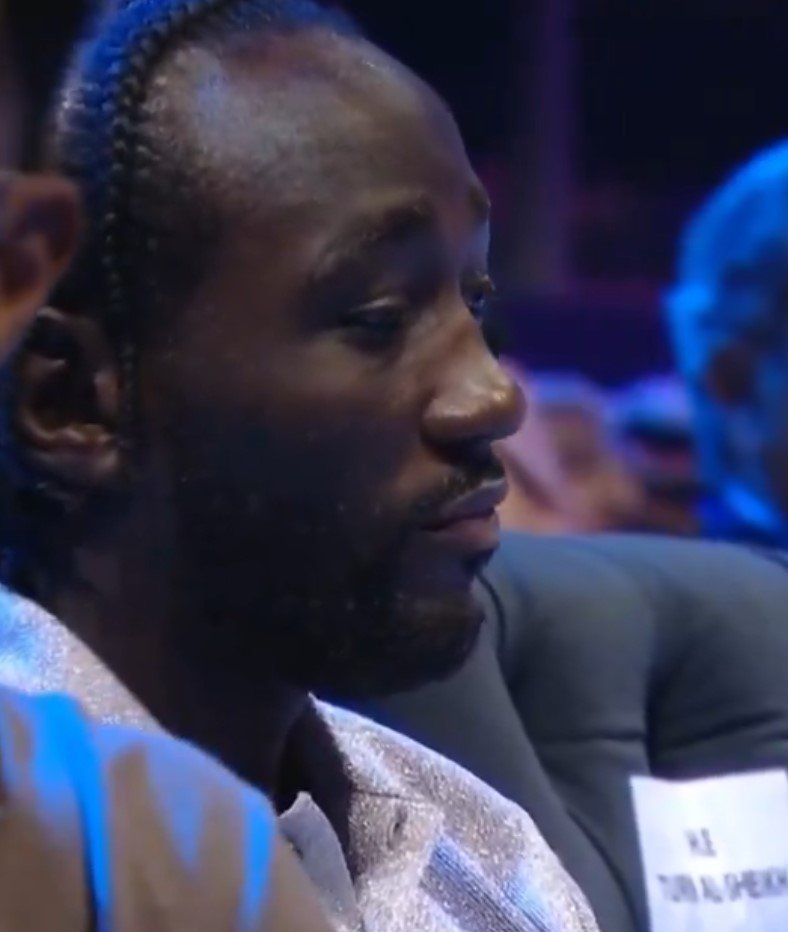 Terence Crawford's Ringside Reaction To Canelo Defeating William Scull 3 crawford 2