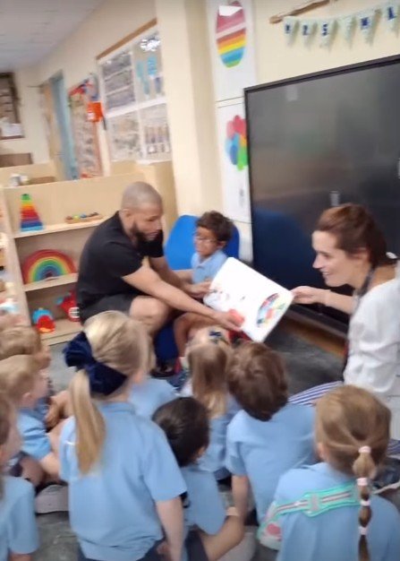 Chris Eubank Jr Gets Hero's Welcome At Kids School 3 eubank