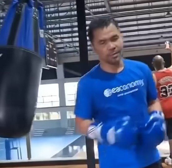 Photos: 46 Year Old Manny Pacquiao Finally Back In Boxing Training For Mario Barrios World Title Fight 3 s2