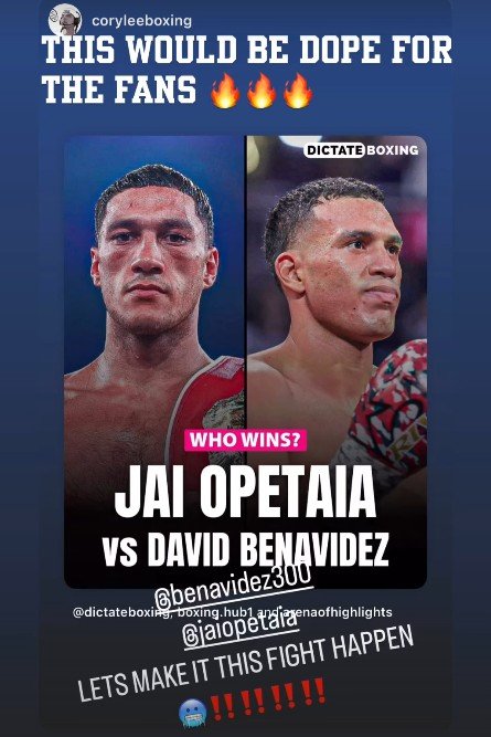 David Benavidez Calls For Massive Fight Out Of The Blew 3 465
